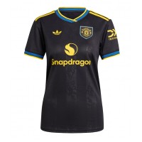 Manchester United Matthijs de Ligt #4 Tretí Ženy futbalový dres 2025-26 Krátky Rukáv